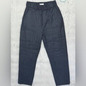 TOAST Plaid Wool & Cotton Pants 6
